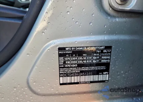 2018 Mercedes-Benz Gla 250 из США, поврежденный, VIN WDCTG4EB6JJ451319